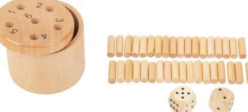 Terningespil For Børn - Super Seks - Træ - Small Foot