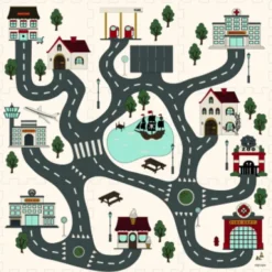 That's Mine - Alva Skum Legegulv - Roadtrip - 100X100 CM