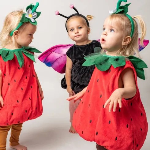 That's Mine - Livia Jordbær Kostume Til Børn - 1-3 År