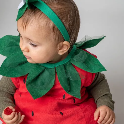 That's Mine - Livia Jordbær Kostume Til Børn - 1-3 År