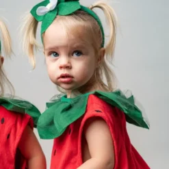 That's Mine - Livia Jordbær Kostume Til Børn - 3-6 År