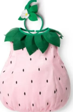 That's Mine - Livia Jordbær Kostume Til Børn - 1-3 År - Lyserød