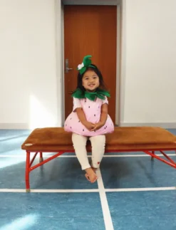 That's Mine - Livia Jordbær Kostume Til Børn - 1-3 År - Lyserød