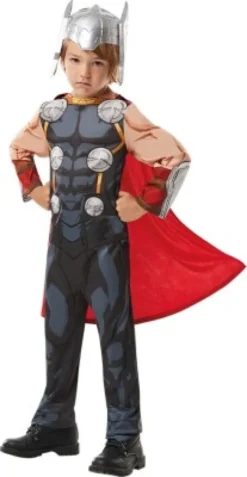 Thor Kostume Til Børn - Marvel Avengers - Stor