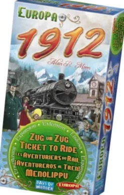 Ticket To Ride - Europa 1912 Expansion - Udvidelsespakke