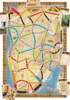 Ticket To Ride: The Heart Of Africa - Brætspil
