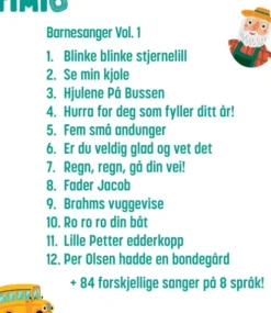 Timio Disc Set Nr. 1 - Indeholder 5 Diske