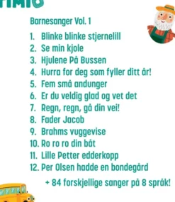 Timio Disc Set Nr. 1 - Indeholder 5 Diske