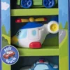 Tiny Teamsterz - Legetøjs Biler - Soft Touch - 3-Pak - Assorteret