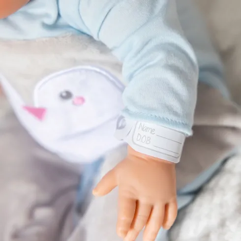 Tiny Treasures - Babytvillingedukker I Pingvin Outfit