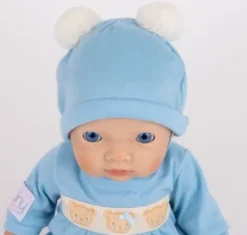 Tiny Treasures - Dukke - My First Tiny Treasures - Blå
