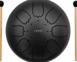 Tongue Drum Steel Tromme Med Tilbehør - Mikamax