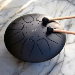 Tongue Drum Steel Tromme Med Tilbehør - Mikamax