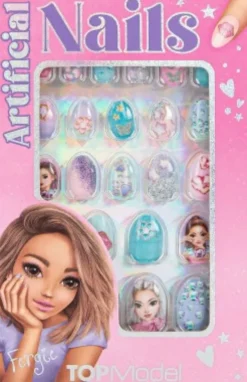 Top Model - Kunstige Negle Til Børn - Artificial Nails - 24 Stk