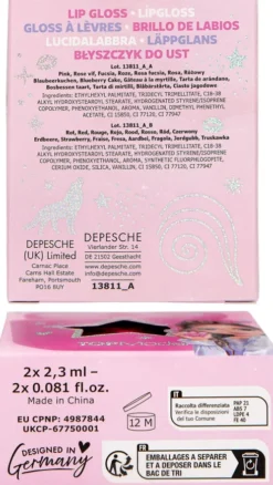 Top Model - Lip Gloss Headphone Case Sæt Til Børn