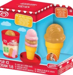 Toy Play Ice Cream Tub - Assorteret