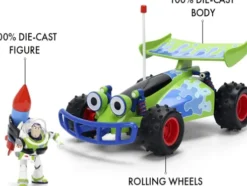 Toy Story - Buzz Lightyear & Rc Fjernstyret Turbo Buggy - Jada