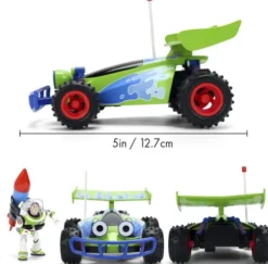 Toy Story - Buzz Lightyear & Rc Fjernstyret Turbo Buggy - Jada