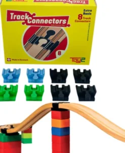 Toy2 Track Connectors - Extra Basis - 8 Dele