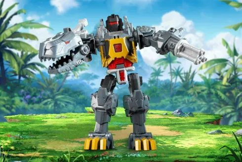 Transformers - Grimlock Dino Figur - Cyberworld - Hasbro G0748