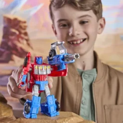 Transformers - Optimus Prime Cyberworld Cyber Changers Figur