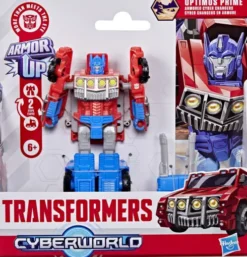 Transformers - Optimus Prime Cyberworld Cyber Changers Figur