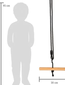 Trapez Gynge - Black Line - Small Foot
