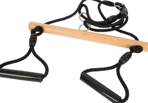 Trapez Gynge Med Ringe - Black Line - Small Foot