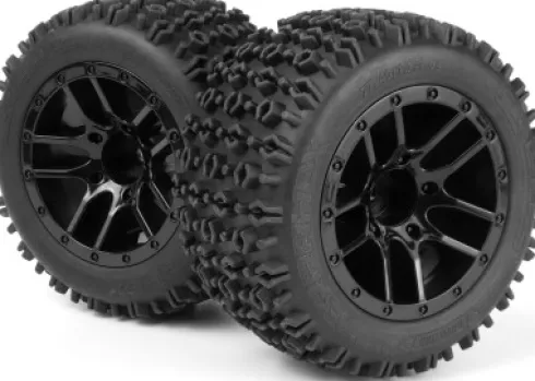 Tredz Terrahex Wheel & Tire Set - 77X40/2Pcs - Mv150573 - Maverick Rc