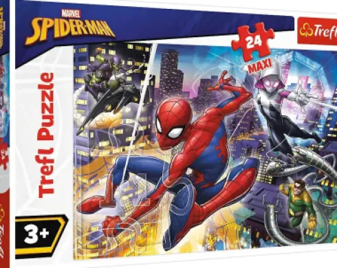 Trefl Paw Patrol Puslespil Fearless Spider-Man - 24 Maxi Brikker