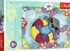 Trefl Puslespil Disney Lilo & Stitch On Vacation - 30 Brikker
