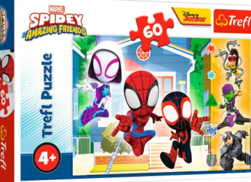 Trefl Puslespil Spidey & His Amazing Friends - In Spidays World