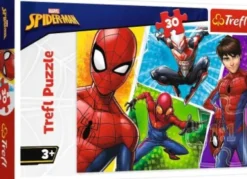 Trefl Puzzle - Spider-Man And Miguel - 30 Brikker - Marvel