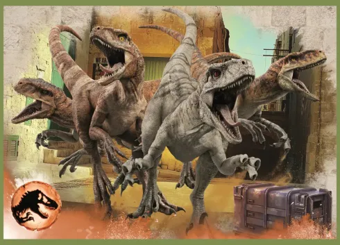 Trefl - Threatening Dinosaurs 4-I-1