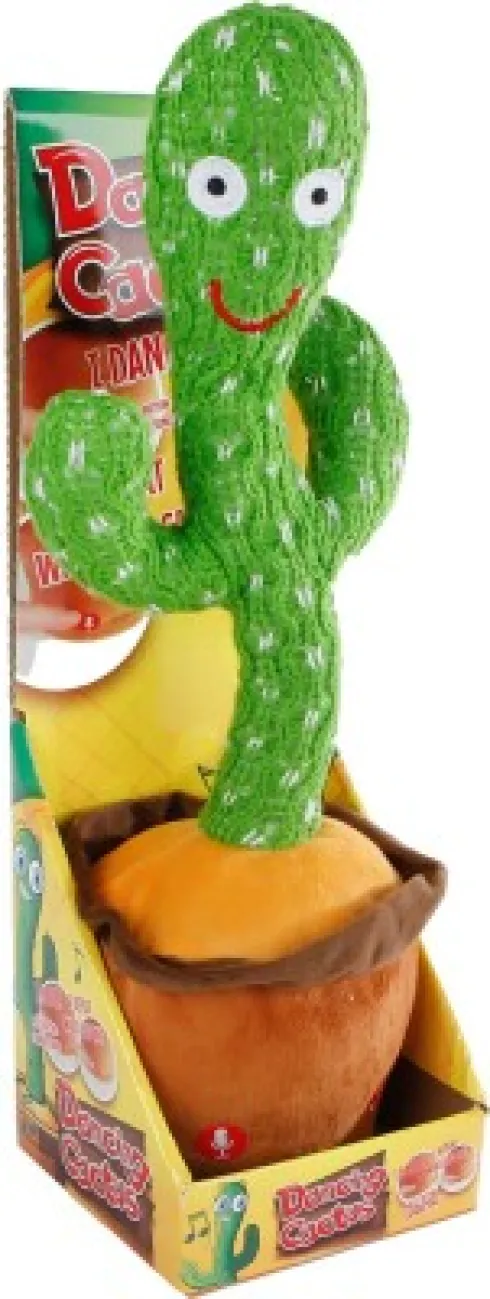 Trend Toys - Dansende Kaktus Med Lys Og Lyd 34 CM - 201025