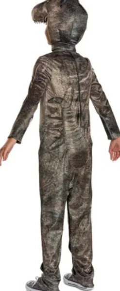 T-Rex Kostume Til Børn - Jurassic Park - 128 CM