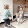 Trækdyr Legetøjskasse Til Børn - Zebra - Træ - Small Foot