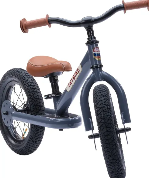 Trybike - 2 Hjul Stål - Antracitgrå