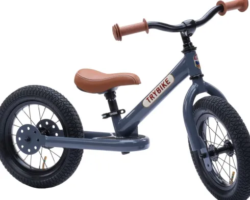 Trybike - 2 Hjul Stål - Antracitgrå
