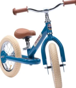 Trybike - 2 Hjul Stål - Vintage Blå