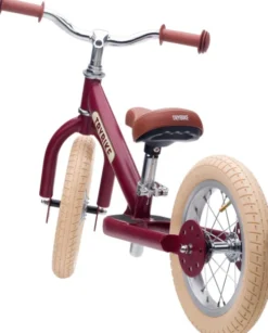 Trybike - 2 Hjul Stål - Vintage Rød