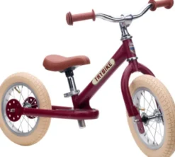 Trybike - 2 Hjul Stål - Vintage Rød