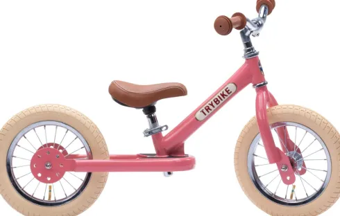 Trybike - 2 Hjul Stål - Vintage Rose