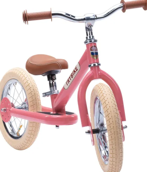 Trybike - 2 Hjul Stål - Vintage Rose
