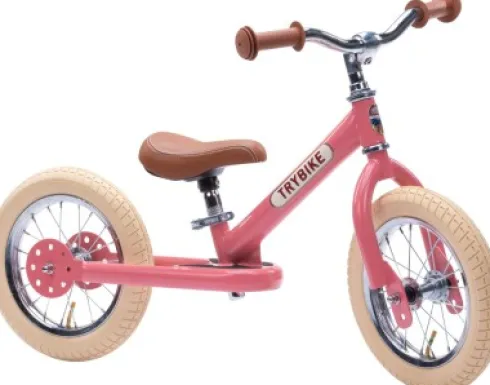 Trybike - 2 Hjul Stål - Vintage Rose