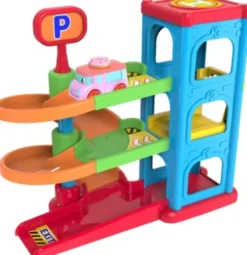 Ttiny Teamsterz Garage I 3 Etager - Med 1 Bil