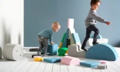 Tumblemee - Bump Tumlemøbel I Skum - Blå