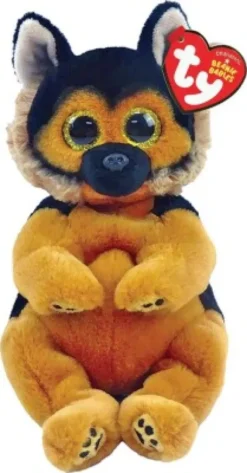 Ty Bamse - Beanie Bellies - German Shepherd Ace - 20 CM