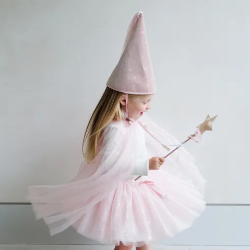 Tylskørt Til Børn - Pink Glimmer Prinsesse - Mimi & Lula