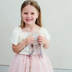Tylskørt Til Børn - Pink Glimmer Prinsesse - Mimi & Lula